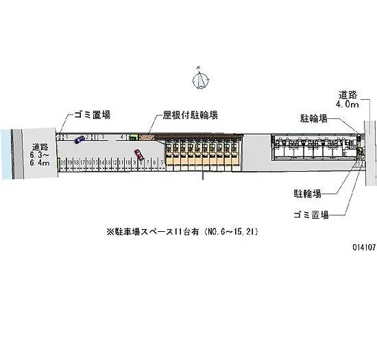 ★手数料０円★天理市富堂町　月極駐車場（LP）